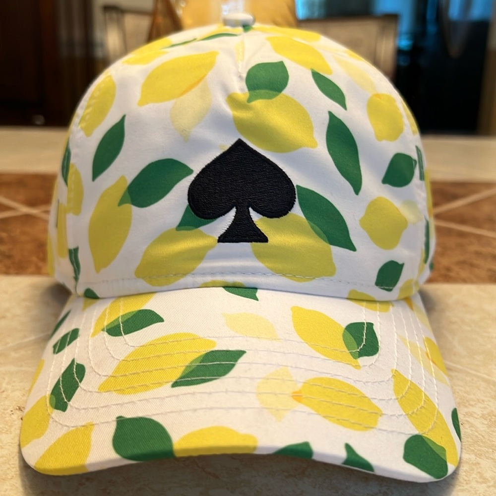 NWT Kate Spade Lemon Toss Baseball Cap/Hat